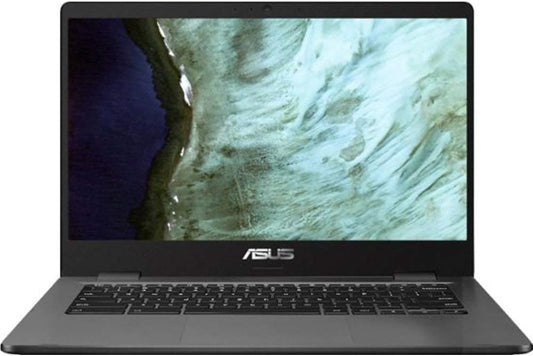 Asus Chromebook C423NA-BCLN5 14" 4GB 32GB Intel Celeron N3350 X2 2.4GHz Chrome OS, Gray