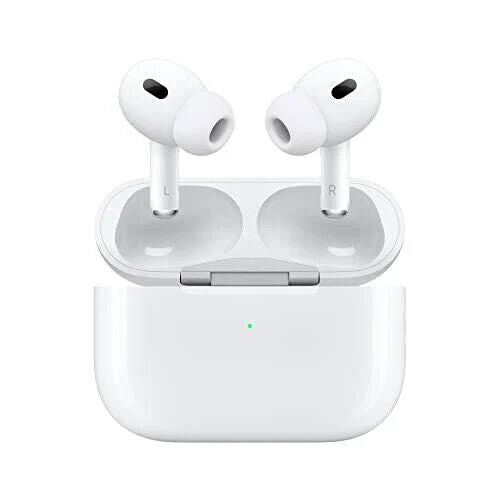 Apple AirPods Pro with Wireless Charging Case (2nd Generation)- White